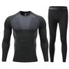 Spring & Autumn Quick-Dry Long Sleeve Sportswear Set: Adult & Children's Tight-Fit Running & Basketball Training Base Layer