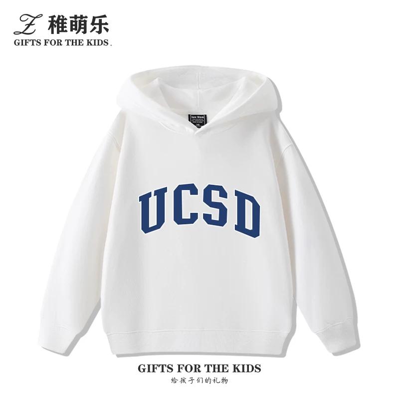 Fun UCSD (University of California, San Diego) Print Kids' Hoodie – Cute, Versatile Fall/Winter Pullover for Boys and Girls