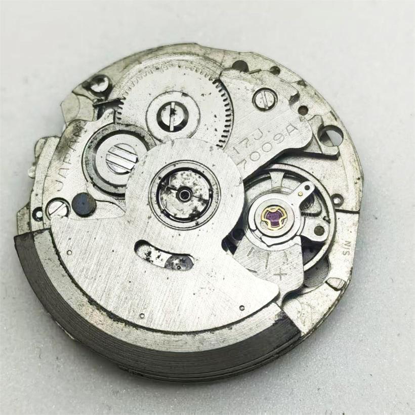 Watch Accessories 7009 Non Functional Faulty Movement Watch Movement For Beginners To Disassemble Study Old Movements