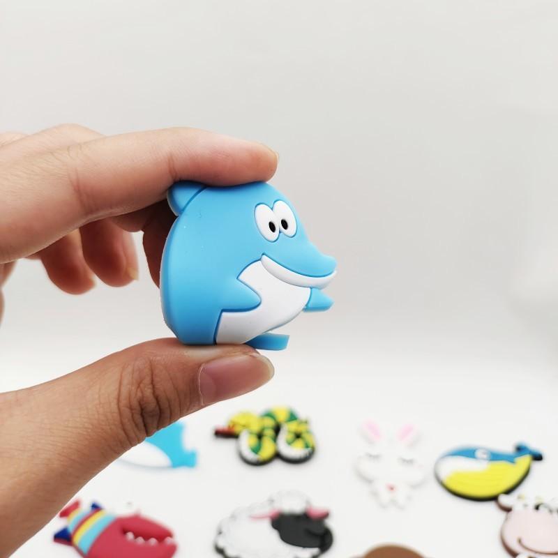 Kreatívne Kreslené PVC Magnetky na Chladničku pre Deti Bábätká Zvieracie Magnety na Chladničku Magnetické Hračky pre Deti Vianočné Darčeky