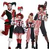 Game Theme Jester Costume For Women Adult Halloween Cosplay With Material For Stage Performances