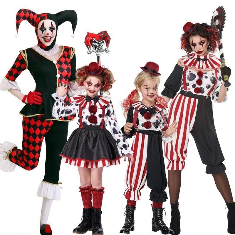 Game Theme Jester Costume For Women Adult Halloween Cosplay With Material For Stage Performances