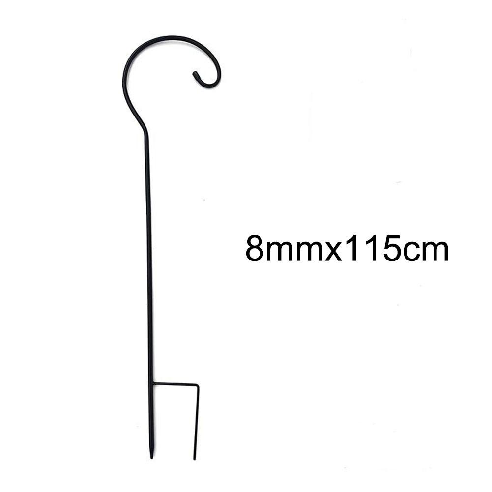 Iron Garden Hook with Easy Installation for All Your Hanging Needs