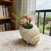 Small Decorative Indoor Planter Seashell Conch Succulents Planter, Resin Ocean-Themed Flower Pot with Drainage Hole, Wedding Table Centerpieces Beach