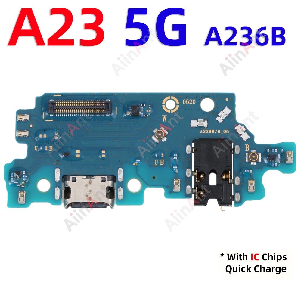 Dock USB Charger Board Port Connector Charging Flex Cable For Samsung Galaxy A26 A25 A24 A23 A22 A21 A20 A205U A202F A245F 4G 5G