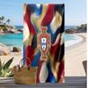 Asciugamano da Spiaggia Stampa Calcio Portogallo Asciugatura Rapida Super Assorbente Morbido Asciugamano da Bagno per Nuoto Spiaggia Viaggio Souvenir Regalo