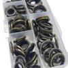 100Pcs Washer Seal Set M6 M8 M10 M12 M14 M16 Car Oil Pan Drain Gasket Kit Drainage Bolt Pad Rubber Oil Drain Plug Gasket