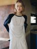 ANDNEEDS Peter Raglan Knit (Navy)