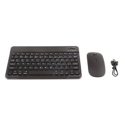 Combo de teclado y ratón ultrafino y silencioso con interfaz USB de 1600 DPI para PC, hogar y oficina