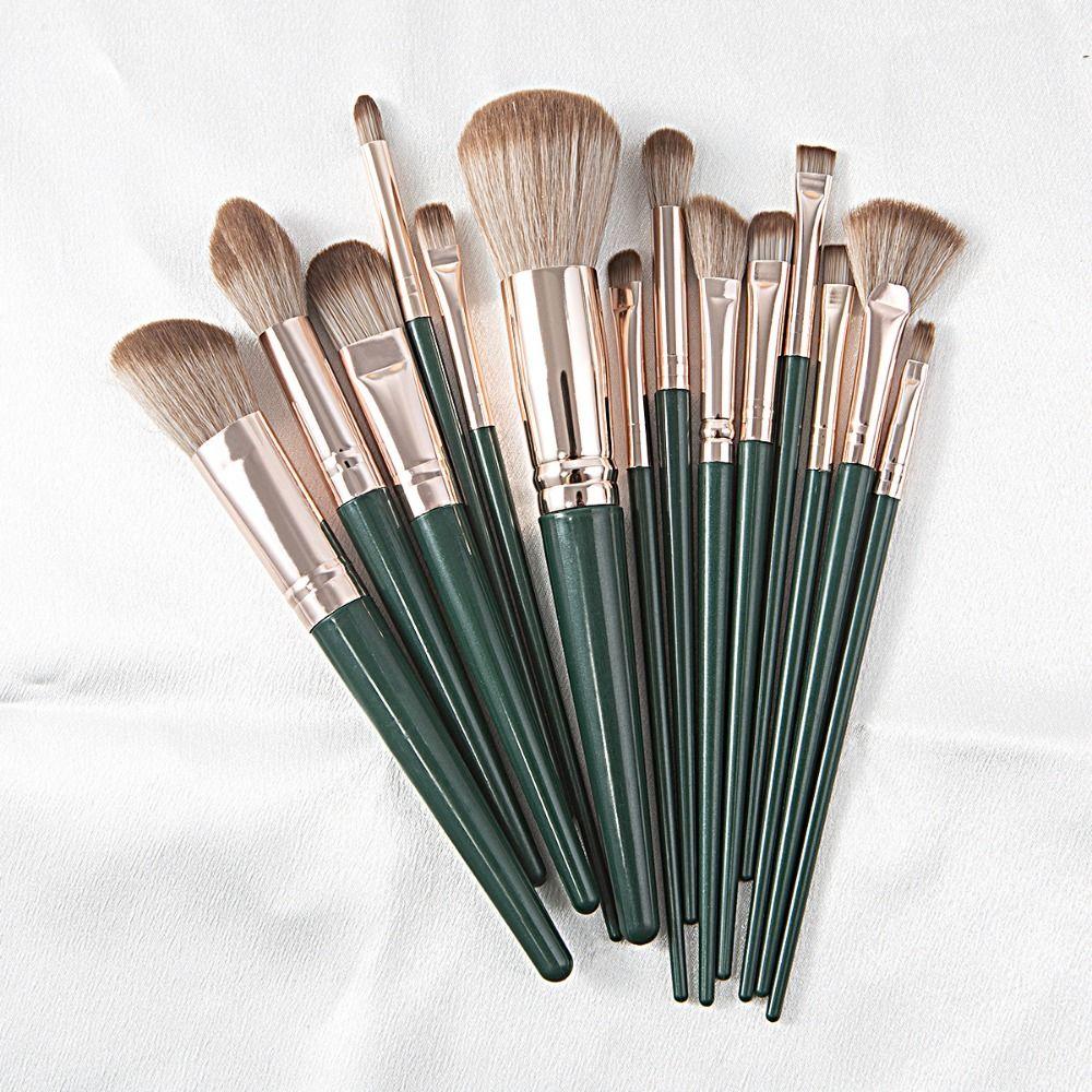 14Pcs Portable Set Makeup Brushes Set Fluffy Brush Head Professional Makeup Tools  Full Face Makeup