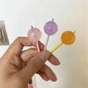 Playful Candy Lollipop Pendant Phone Charm Lollipop Keychain Men Women Phone Lanyard  Jewelry Gifts