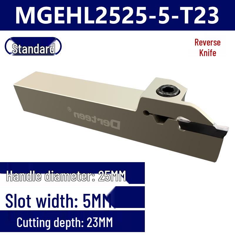 Portautensile per scanalatura tornio MGEHR2020-3-4: Taglio CNC ed Estensione per Scanalatura del Diametro Esterno