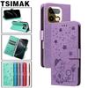 Étui portefeuille à rabat magnétique pour Realme 8 9 10 11 12 13 14 15 16 Pro Plus Realme16 Pro+ 8i 9i 14x 14t 15x 15t 4G 5G Housse en cuir