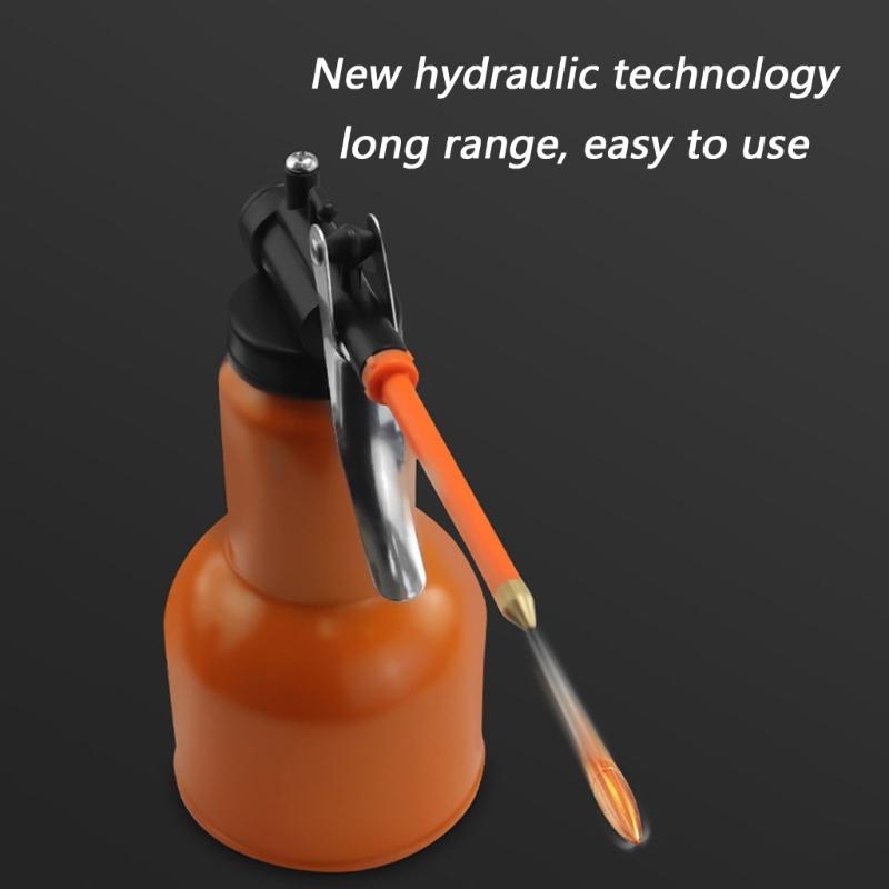High Pressure Oil Can Manual Oil Guns With Extended Nozzle For Precise Lubrication And Maintenance 350ml 500ml Capacity