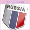 Russische Flagge Metall Autoaufkleber Abzeichen Emblem Aufkleber Für Stilvolle Auto Dekoration