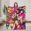 Mahiru Koizumi  Blanket  Soft Warm Novelty Plush Bedding Throws For Couch Chair Airplane Travel Flannel Bedspread Bed Cover
