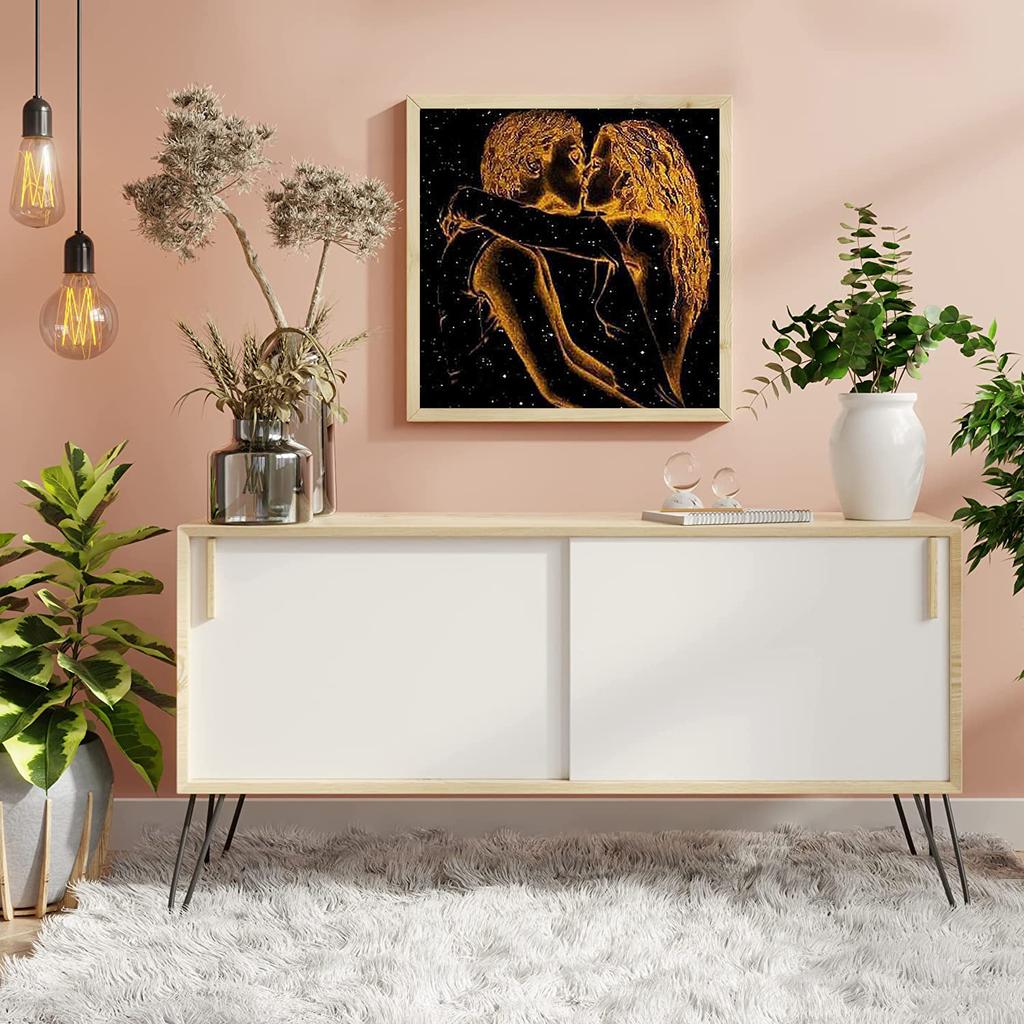 Pittura Diamante Fai da Te Innamorati Kit Punto Croce Arte Mosaico Pittura Diamante Diamanti Tondi/Quadrati Decorazione Casa