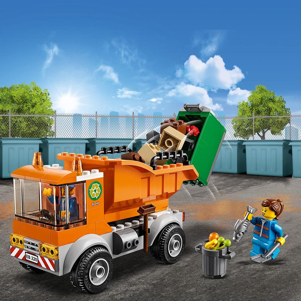 LEGO City Müllwagen 60220 Bausteinspielzeug für Jungen