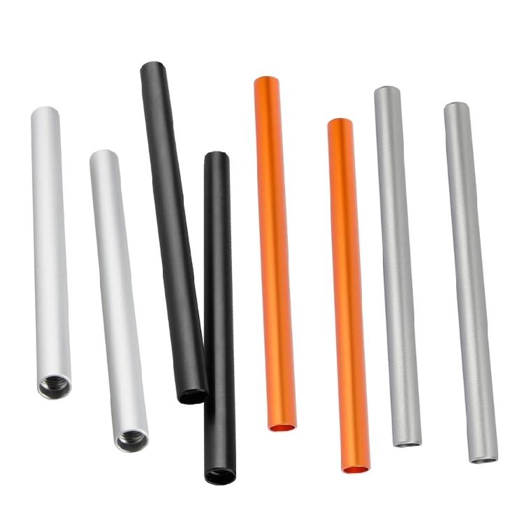 2Pcs 15MM 20CM Long Photography Rods Aluminum Alloy for Enhances Camera Support in Shoots
