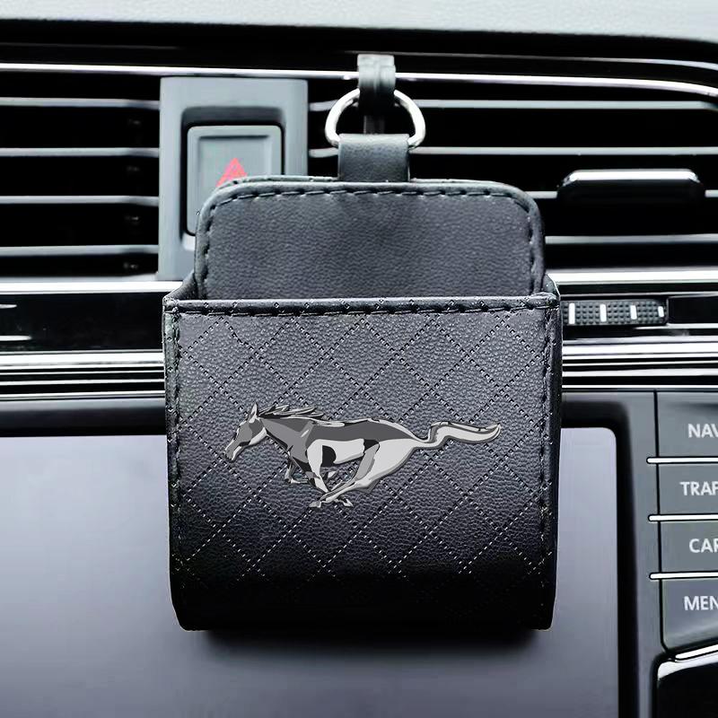 1 Pezzo Scatola Portaoggetti per Bocchetta d'Aria Auto Organizer per Telefono Occhiali Articoli per Auto Per Ford Mustang F10 Scarpe Miniatura Gt Shelby 2005 2015 Donna 2012 Kuga