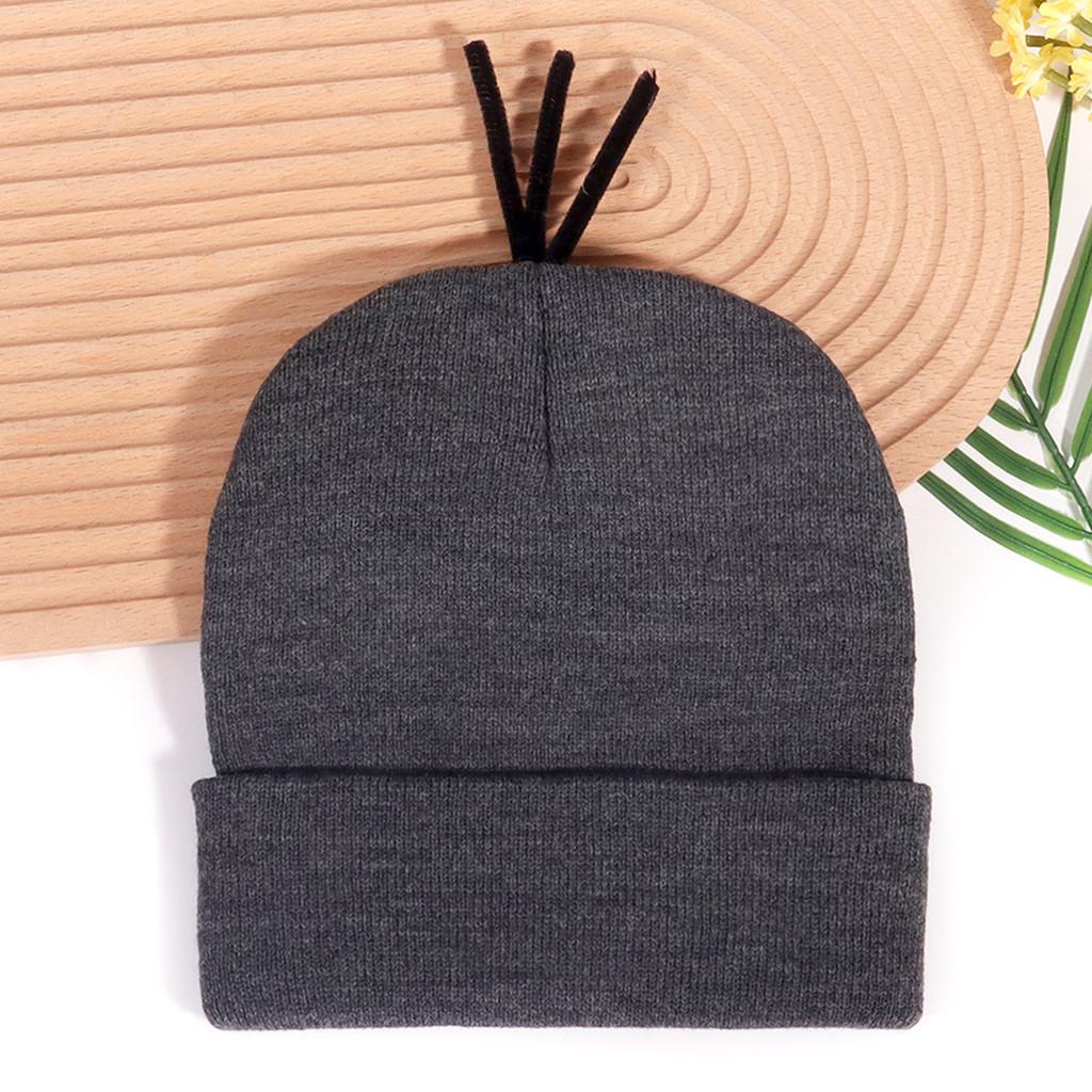 Minions Knitted Hat With Warmth For Halloween Cosplay And Casual Winter Wear
