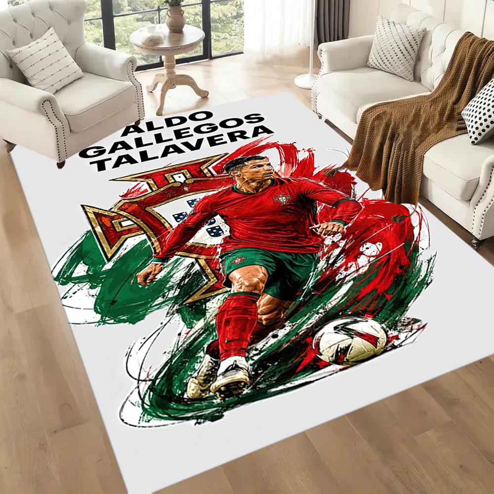 Cristiano Ronaldo Floor Mat Perfect For Outdoor Living Rooms Decorate Room Foyer Antislip Rug Office Home Decor Perfect Gift For Womenmen