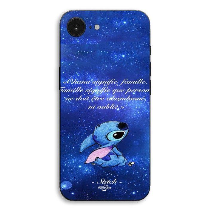 Coque Pour iPhone 17e Stitch disney stitch mignon Ohana means family Maniacase