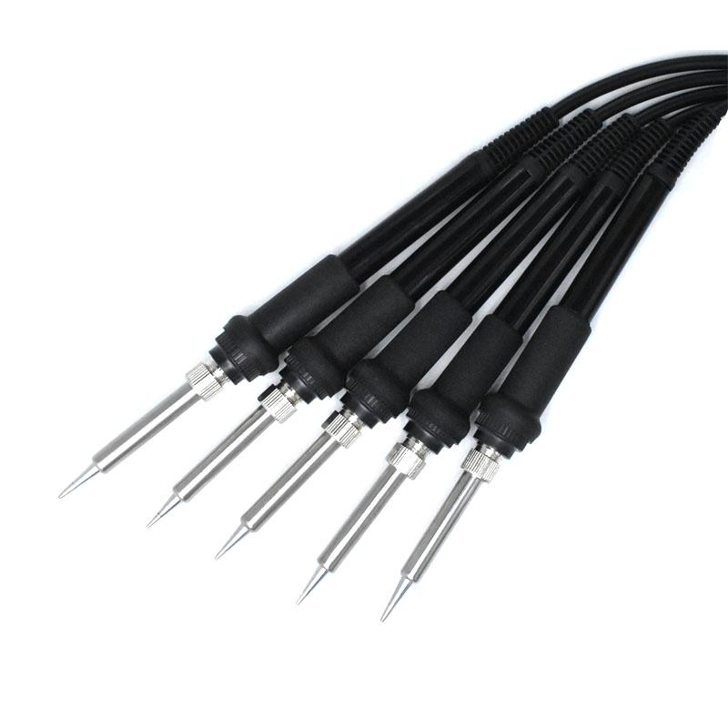936/969 Electric Soldering Iron Handle with 5-Pin/7-Hole Accessories for Repair and Welding