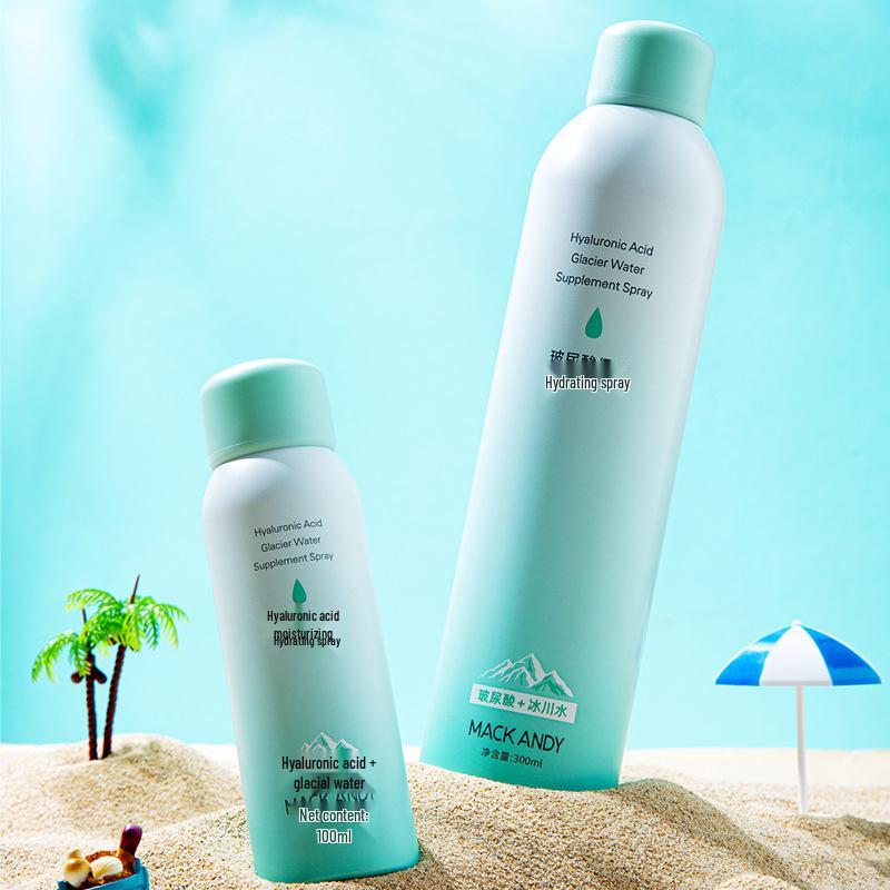 Mark Andy Hydrating Hyaluronic Facial Spray Set - Pre-makeup Anti-caking Moisturizing Toner