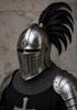 Handmade Gothic Crusader Knight Armor Set Full Plate Steel Medieval Costume