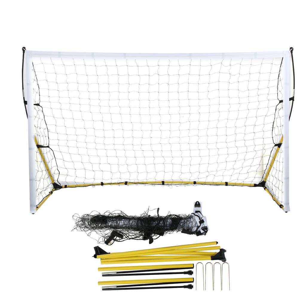 Portable Soccer Goal Foldable Football Gate Pole Net Kit Outdoor Sports Training Equipment