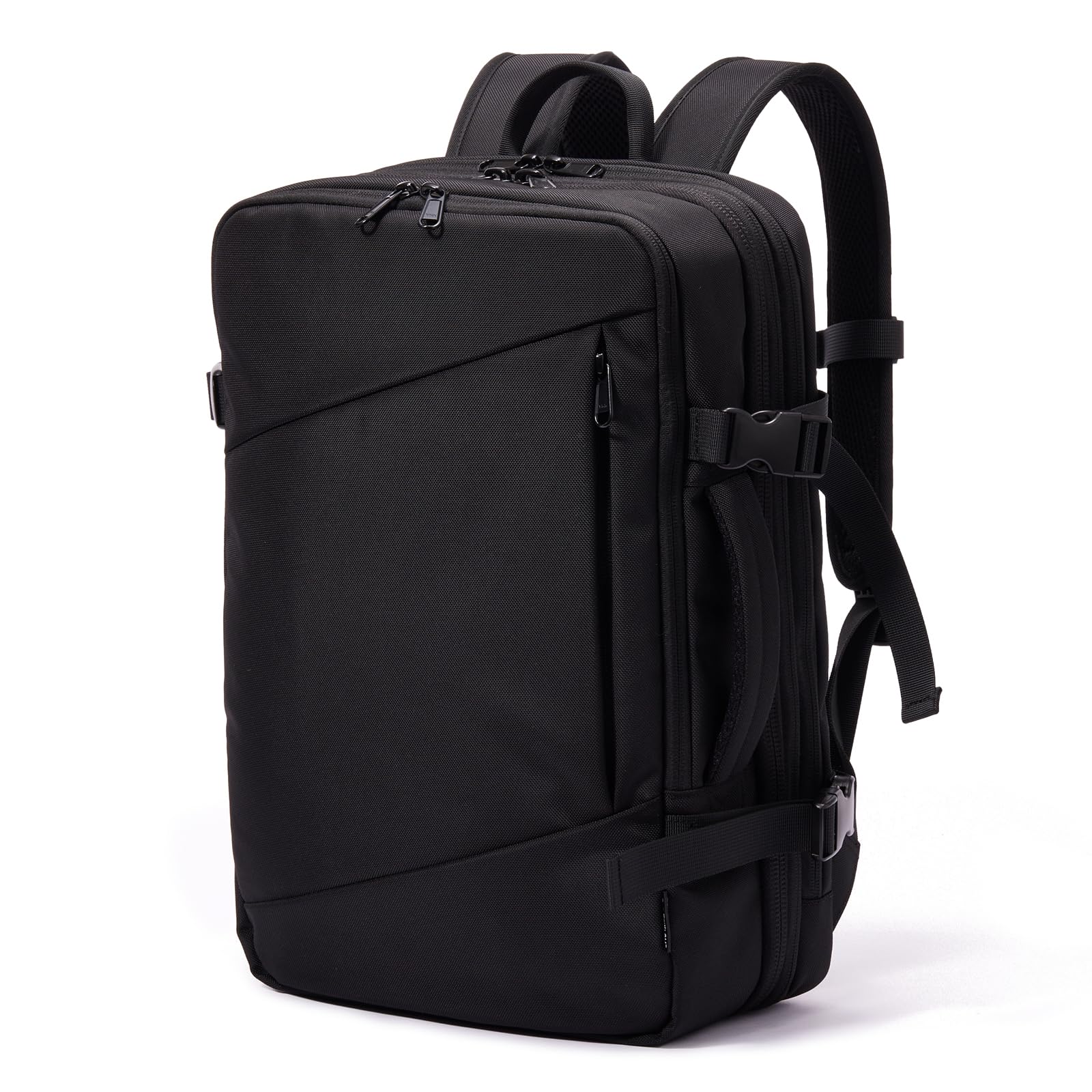 

earth Business backpack to double according to Large business trip PC water repellent [sun &u] (expands luggage) capacity, thin, commuting, backpack, чорний