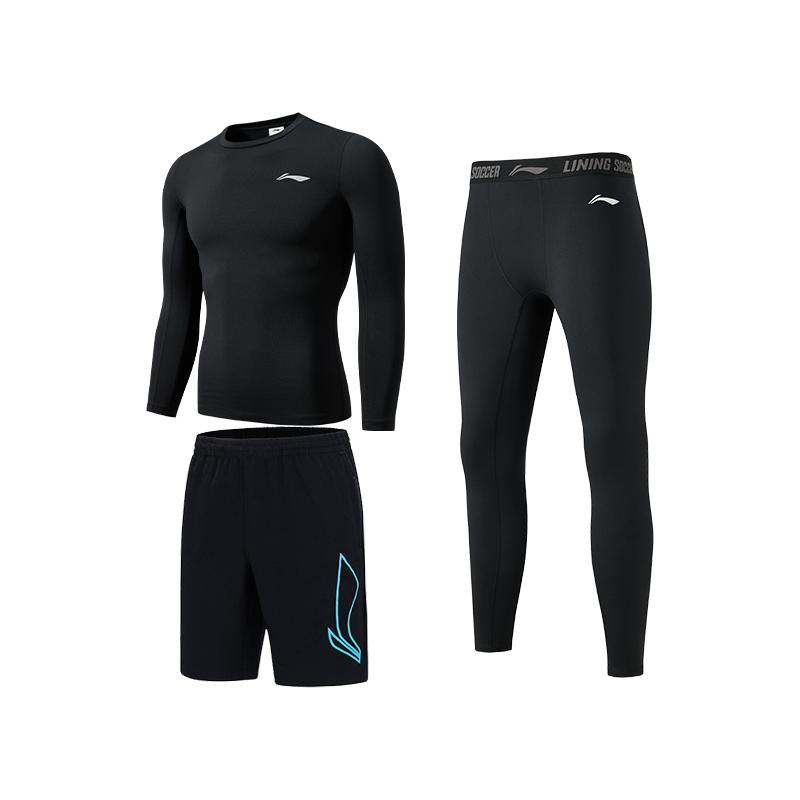 Li Ning Fitness Set Men's Black BJMB