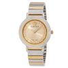 Greca Chic Quartz Gold Dial Ladies Watch Ve3d00422