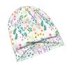 ZLIENSZUS Adults' Knit Hat with Botanical Prints & Polka Dots - Subtle & Patterns, Soft Warm Winter Beanie Suitable for Cold Weather, Casual Outfits,