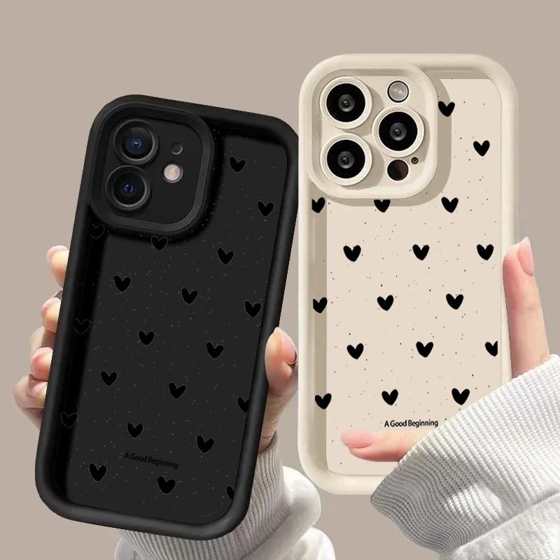INS Minimalismus Liebe Wärme Mattes TPU-Gehäuse Für Motorola Moto Edge 70 50 Pro 60 Fusion Stylus 40 Neo G84 G85 G54 G75 G05 G34 G56 G86