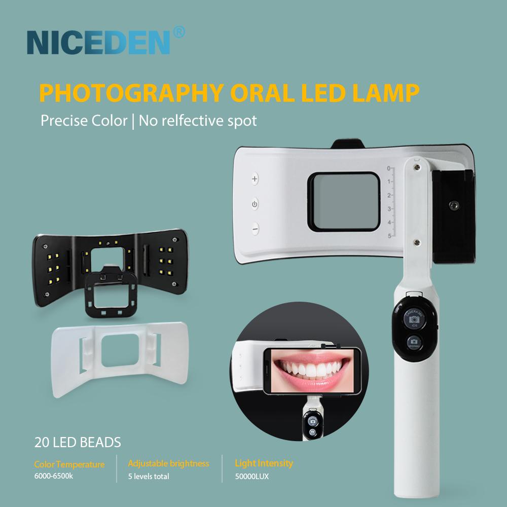 Niceden Dental Photography Oral Filling Lamp Flash Light Supply Bright Environment Photo Macro Intraoral Light Dentistry