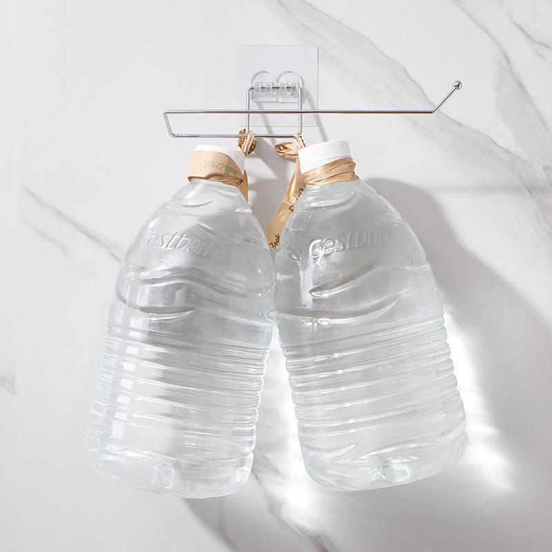 Stainless Steel Punch-Free Paper Towel Rack for Kitchen and Bathroom Storage