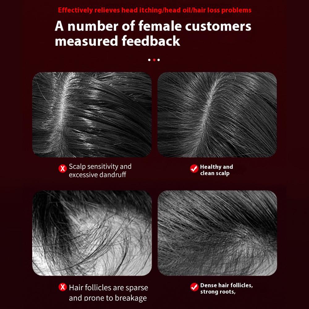 Cross-Border Red Light Scalp Massager & Hair Growth Comb