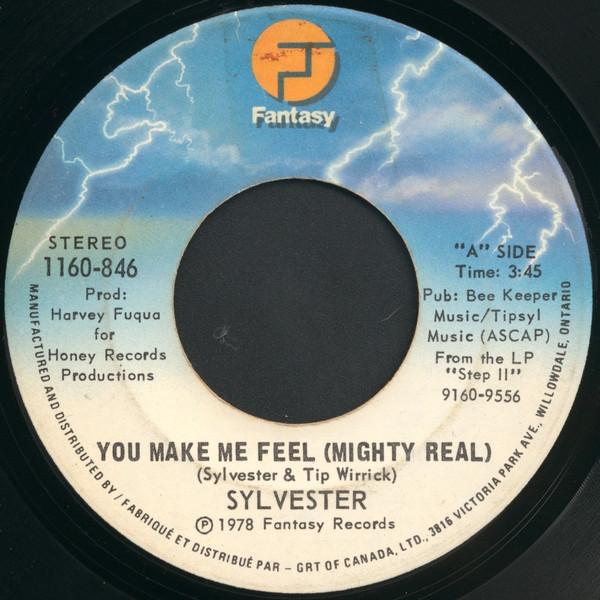 

7inch Record SYLVESTER - You Make Me Feel (Mighty Real) / Gr 1160846 Fantasy 1978 Canada Dance & Electronica Used