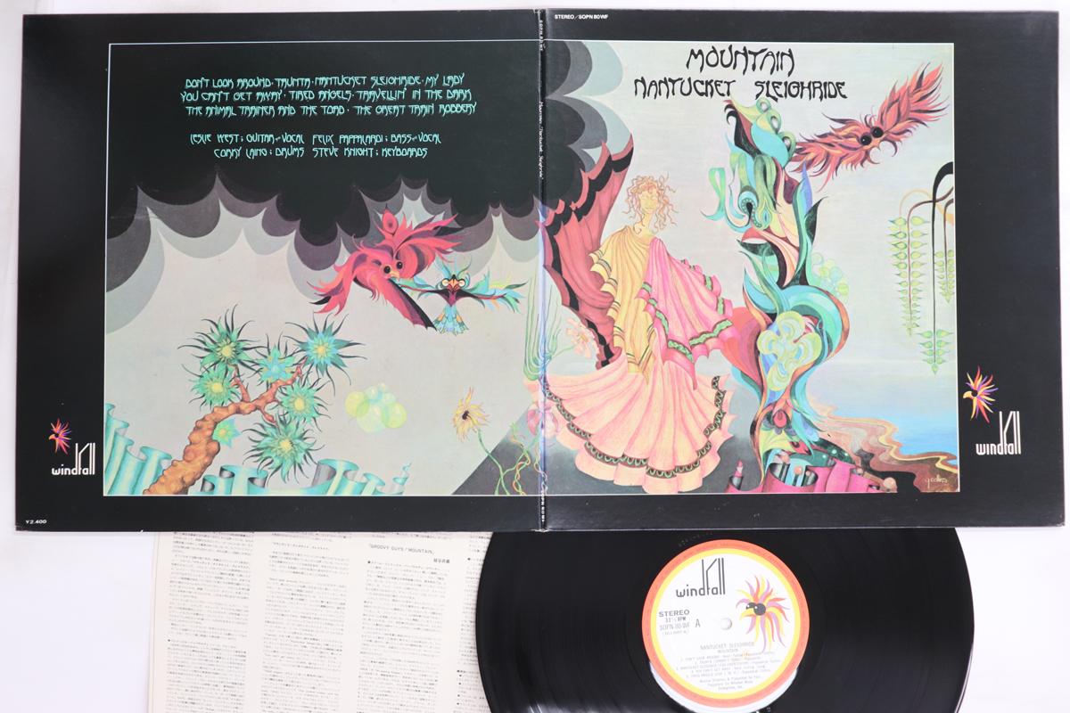 

LP Record MOUNTAIN - Nantucket Sleighride SOPN80WF WINDFALL 1971 Japan Rock Used