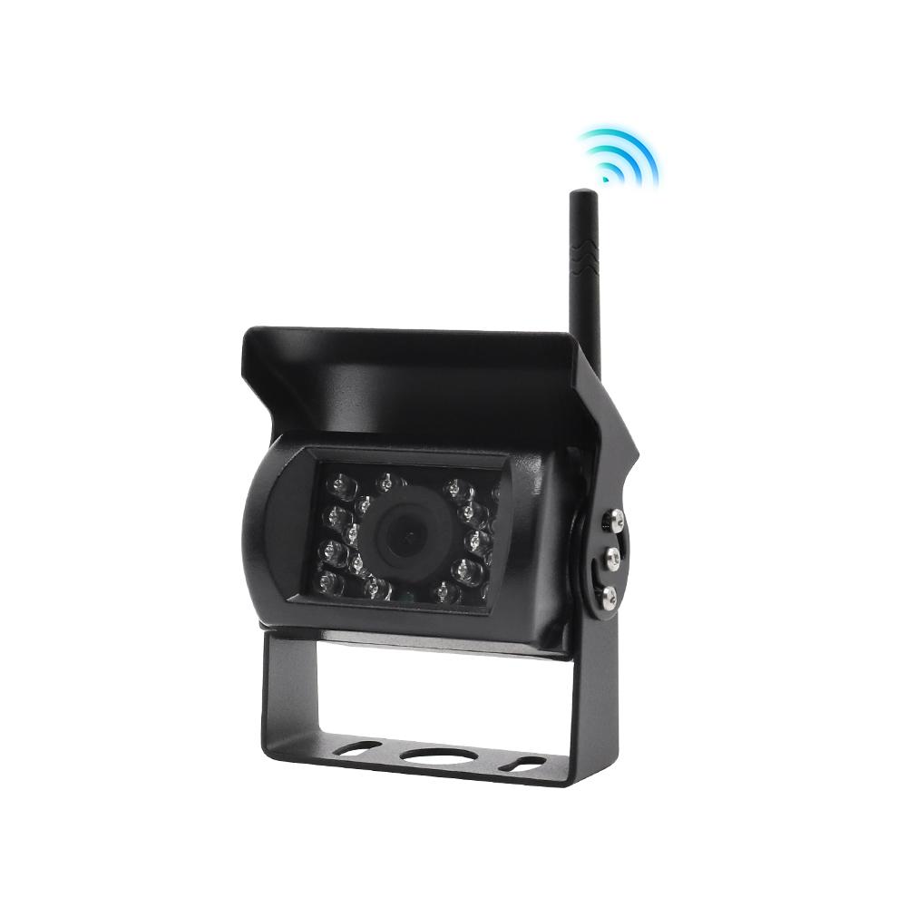 7" Wireless Reverse Camera System HD Night Vision Rear View Monitor for Truck RV Bus Trailer Excavator 12V-24V Backup Camera