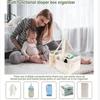 Felt Baby Diaper Caddy Organizer Bag Baby Diaper Bag Baby Shower Gift Nursery Storage Basket