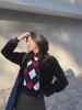 Bai Baihe Style Retro Corduroy Jacket - Unisex, 3 Colors, Stand Collar, Loose Fit for Autumn/Winter