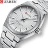 CURREN 8439 Men's Quartz Steel Band Business Casual Watch