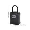 Lock Box For Keys Lockbox For Keys Outdoor Fireproof Locker Case Holder Waterproof For Home Outdoor Wall Documents Secure