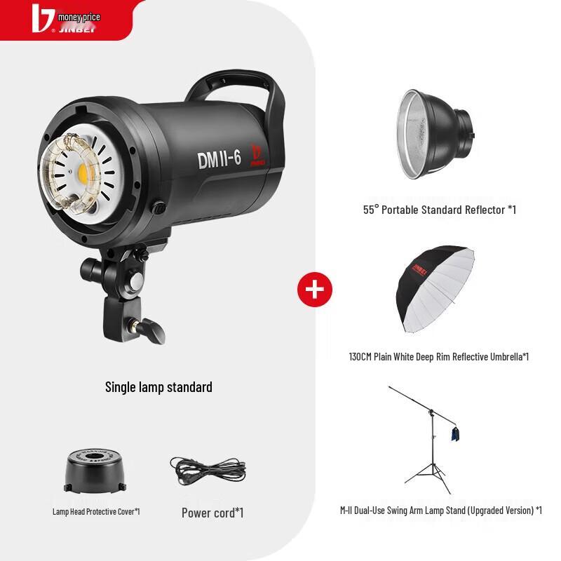 Jinbei DMII600W Studio Flash Photography Kit