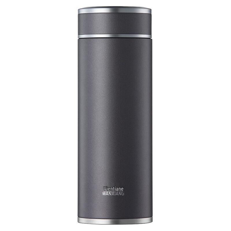 WANXIANG Frosted Glass Water Bottle
