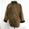 Made In Bulgaria Eastern Europe Trading Lambskin Premium Shearling Coat Outer Men's M Brown Ranch Coat