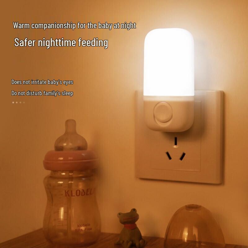 Plug-in LED Bedside Night Light